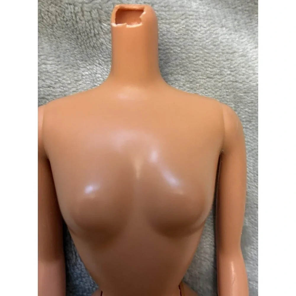 Vintage 1966 Barbie Doll TNT Body 1991 Head 1993 Vest And‎ Skirt Lot *defect
